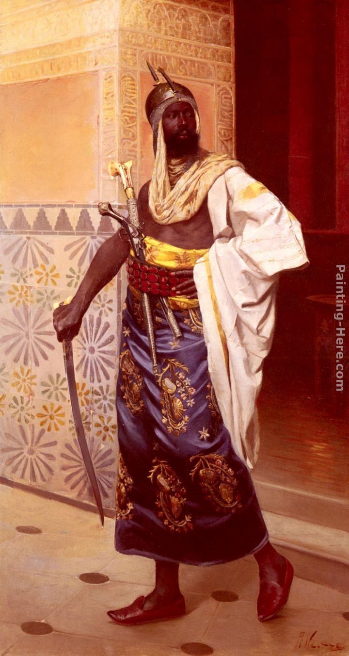 Rudolphe Weisse A Nubian Guard